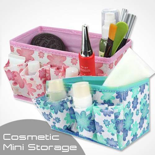 [DEASHOP] BOX KOSMETIK MINI / RAK KOSMETIK PORTABLE / COSMETIC STORAGE BOX MINI ORGANIZER