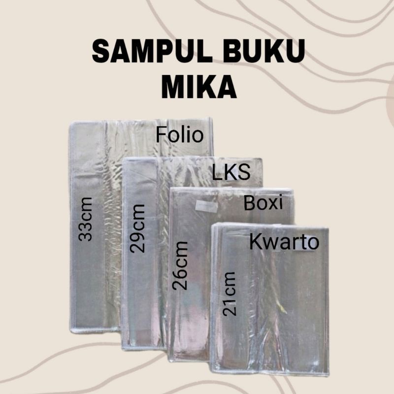 

Sampul MIKA BENING BOXY Sampul Buku Plastik o Bigboss Campus 10pcs Sampul JADI siap pakai