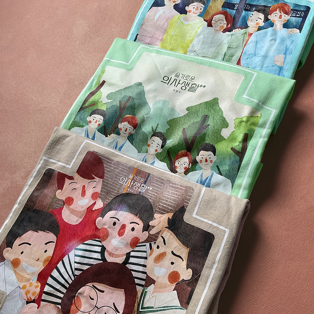 Hospital Playlist T-shirt Kaos Merchandise