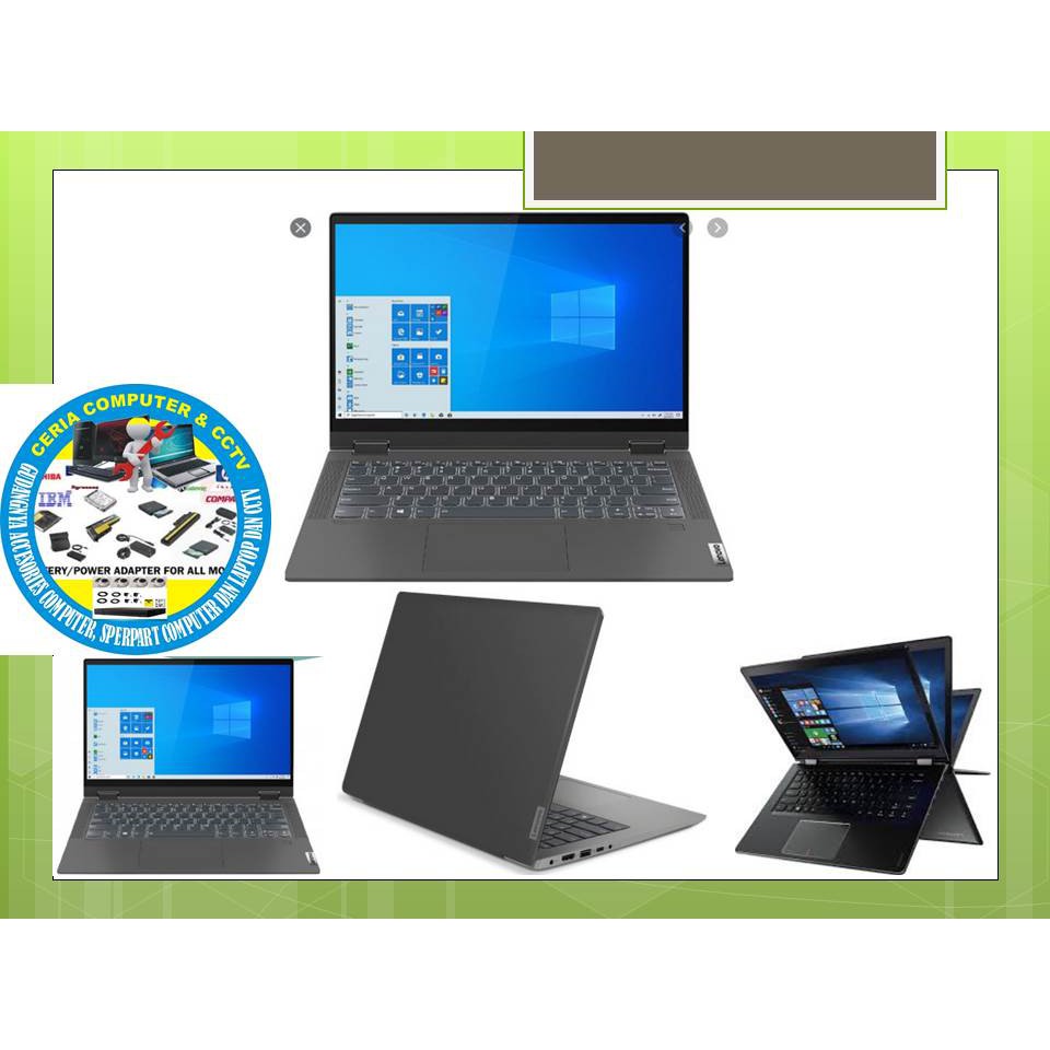 LENOVO 2IN1 I7 RAM 16GB SSD 1TB 17 1065G7 MX330 2GB LAPTOP LENOVO FLEX 5 4K UHD BAGUS MURAH PROMO