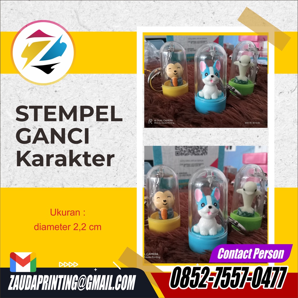 

Stempel Ganci Karakter bulat