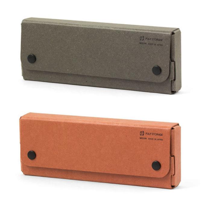 

Office & Stationery | Alat Tulis | Midori Pulp Storage Pen Case Pasco Kotak Pensil Eco Friendly | Best Seller