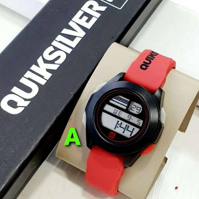 Jam Tangan Digital Pria QuickSilver QS106 Free Box Original