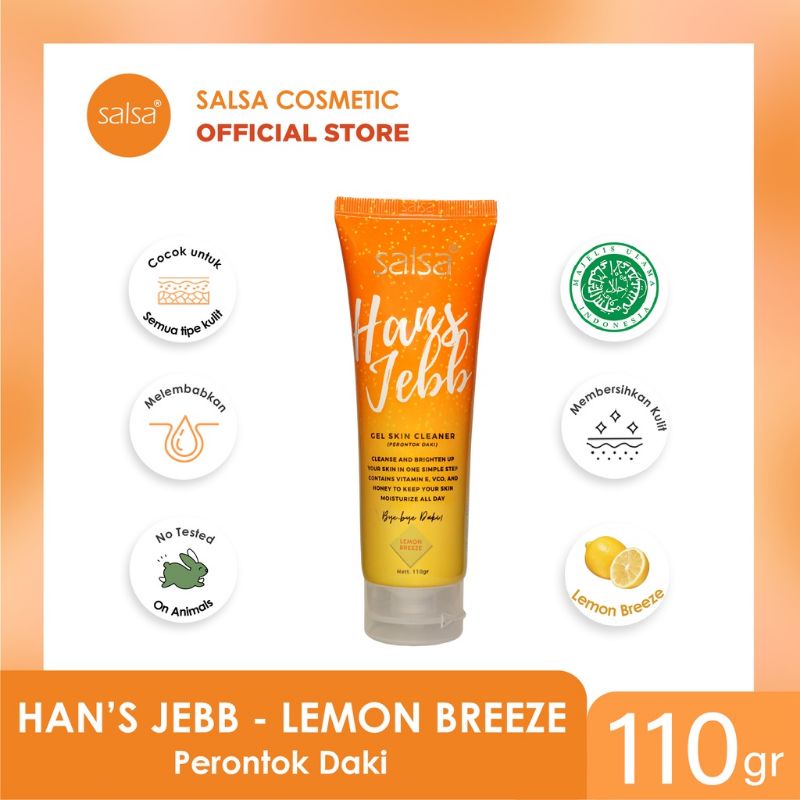 SALSA HANS JEBB PEELING GEL SKIN CLEANSER 110 Gr [ 𝗕𝗣𝗢𝗠 ]