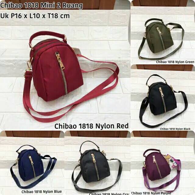 Tas murah Chibao 2 fungsi Uk 15x7x18