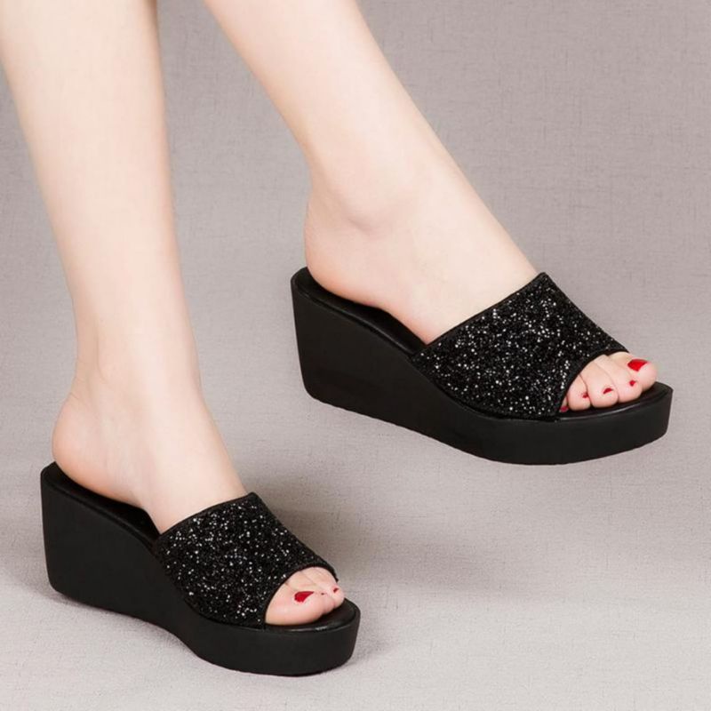 OBRAL...WEDGES SOFIYA/WEDGES SOFIYA/ SANDAL PESTA/WEDGES WANITA