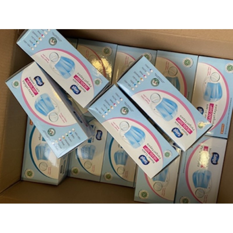 Masker sensi headloop hijab