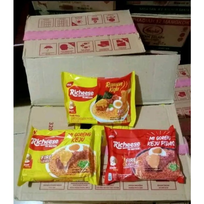 

Richeese Mie Instan Ramen Keju Pedas