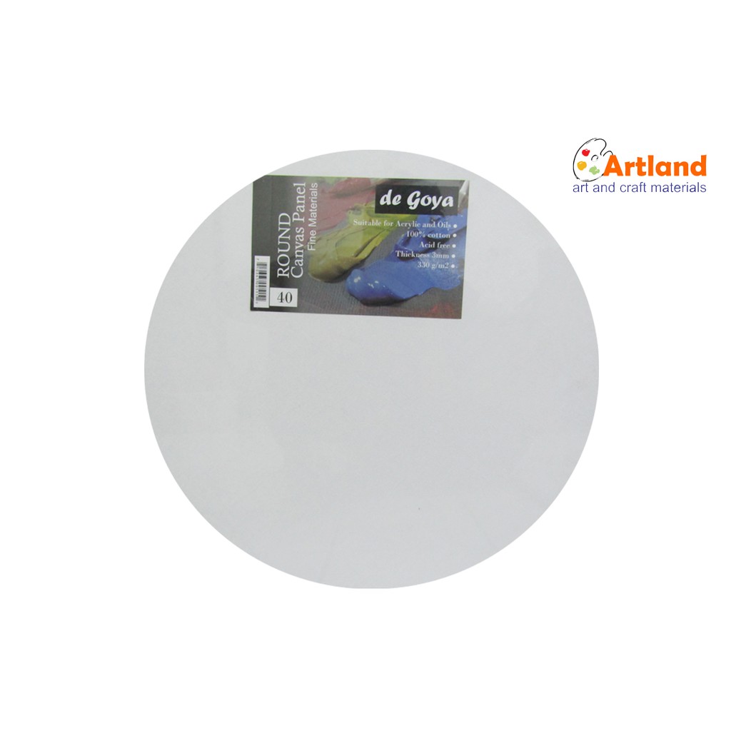 

De goya Round Canvas Panel Dia 40cm