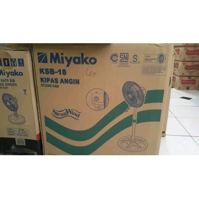 Kipas Angin Berdiri/Stand Fan Miyako KSB 18 18 inch Aluminium