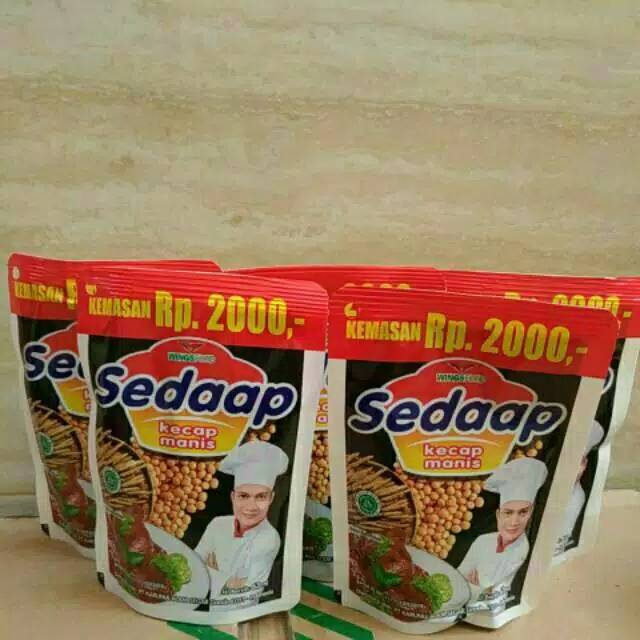 

Kecap Sedap 63 ml eceran @2000 (kemasan pouch)