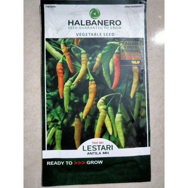 Benih Cabe Rawit LESTARI 10 Gram Halbanero - Bibit Cabai LESTARI - Crm ponirun kaliber Ori212 Ori 21