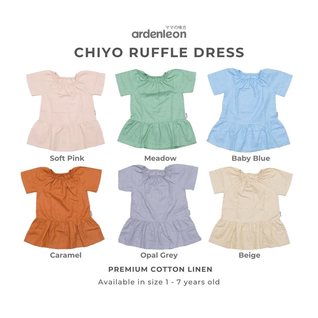 Ardenleon - Chiyo Ruffle Dress