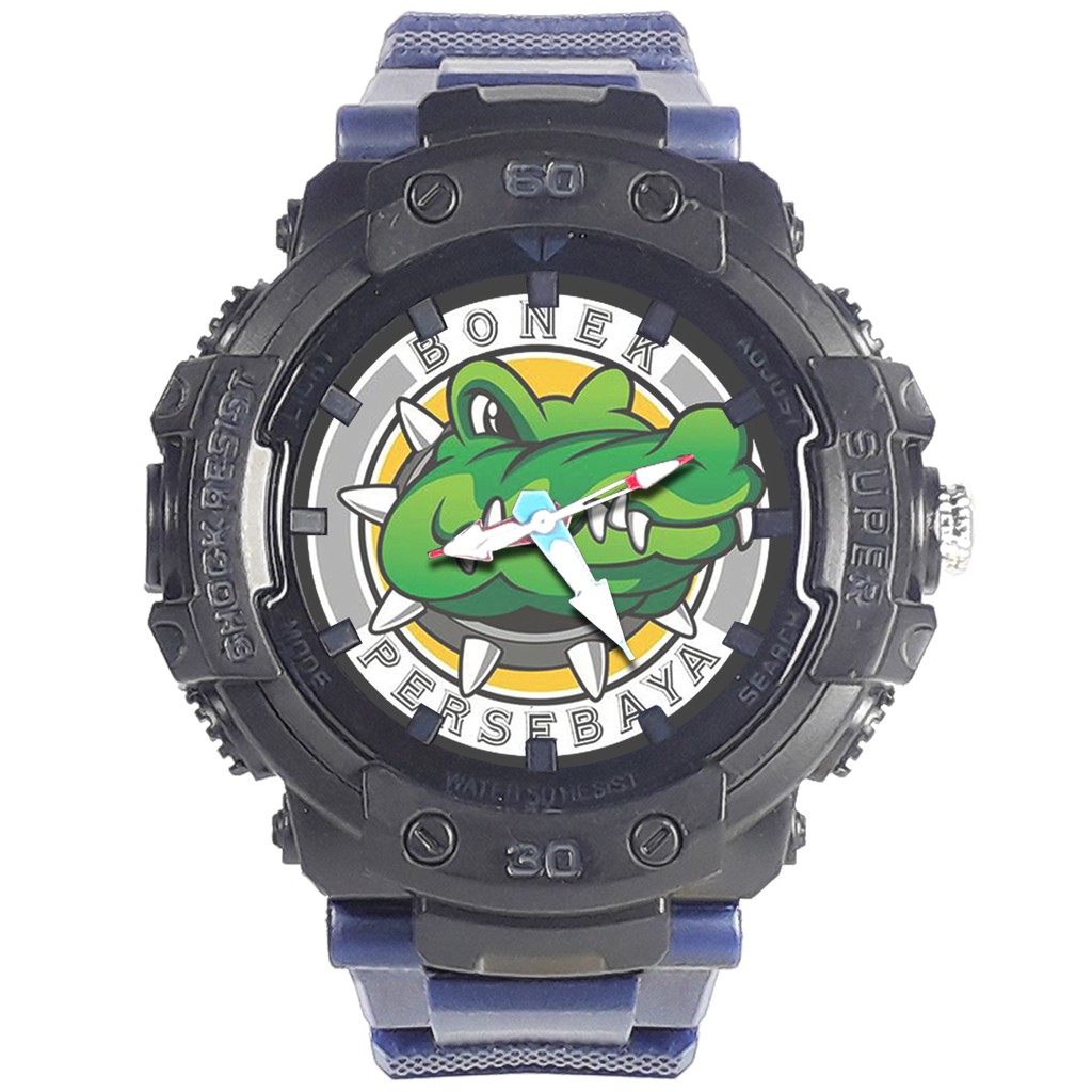 Jam Tangan  PERSEBAYA MOTIF 1 Bagus