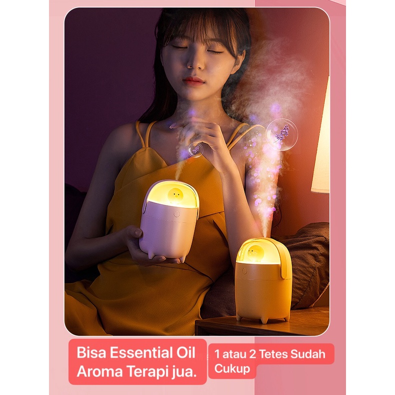 ART-031 Air Humidifier Diffuser 2 in 1 300 ml AROMATHERAPY Essential Oil Aroma Terapi Pelembab Udara