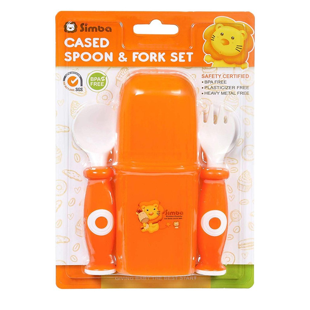 [Defect Sale] SIMBA Cased Spoon and Fork Set