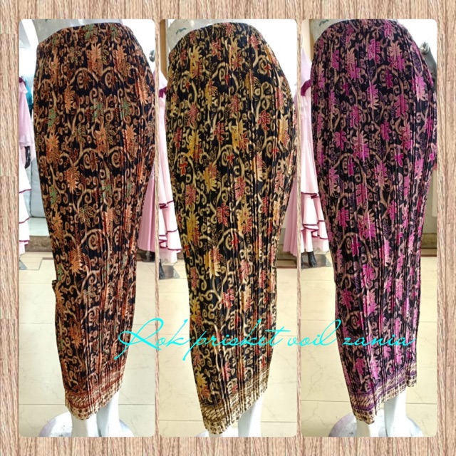 Rok Plisket/ rok maxi jumbo/ rok kebaya/ rok karet