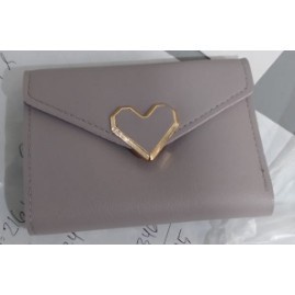 IMS Dompet Wanita Kecil LOVE DWK-2007 Dompet Wanita Kekinian Dompet Wanita L05 Fashion Murah Import-2007 UNGU MUDA