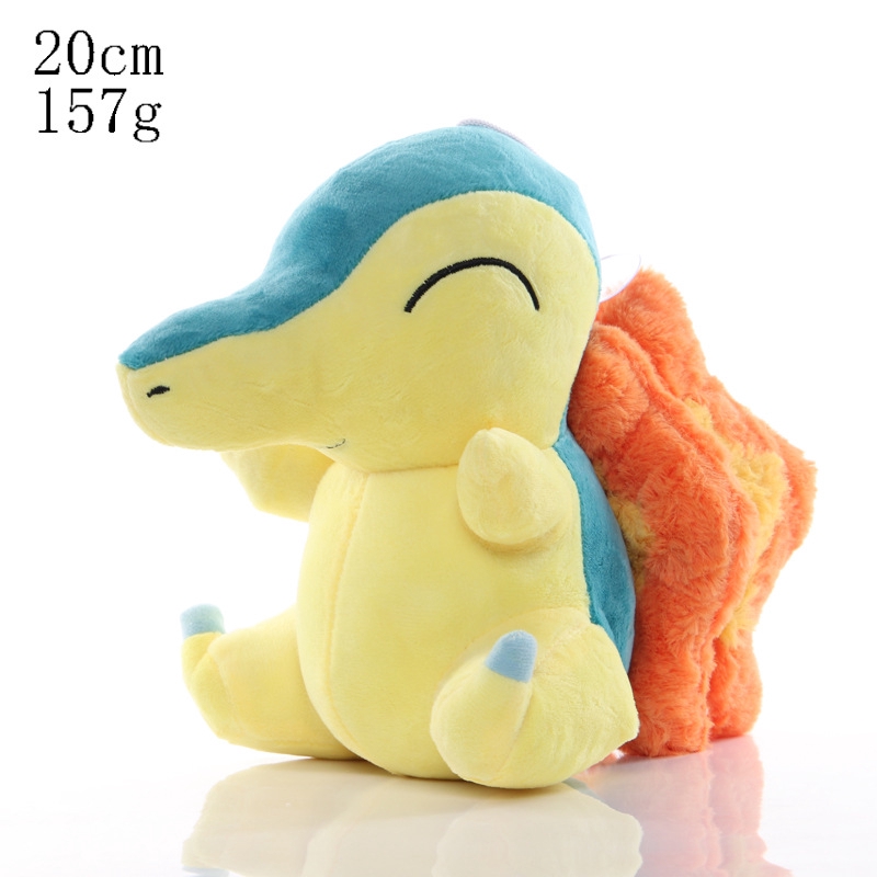 15-25 cm Kartun Asli Pokemon Mainan Mewah Bika Qiu Psyduck Squirtle Pikachu Boneka Mainan Baby Doll Hadiah Ulang Tahun