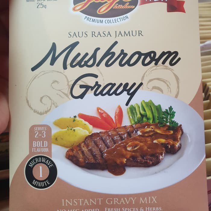 

Unik MUSHROOM GRAVY SAUCE - 25GR - STEAK SAUCE Terlaris
