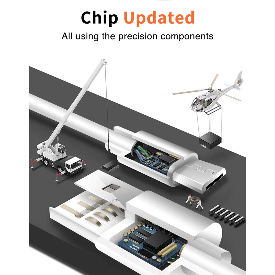 Kabel Data MIcro 3.0A Quick Charging Trasnformer Desain