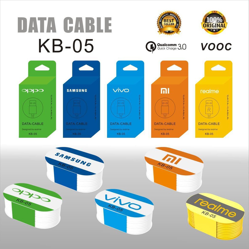 KABEL DATA KB-05 MICRO USB / V8 brand samsung vivo mi oppo realme