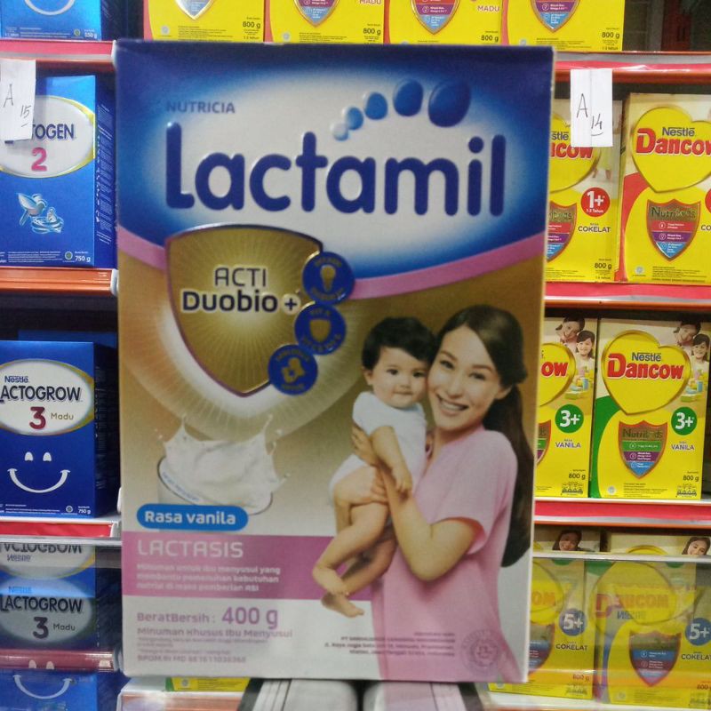 Lactamil Lactasis Vanila 400gr ( Khusus Gojek Surabaya)