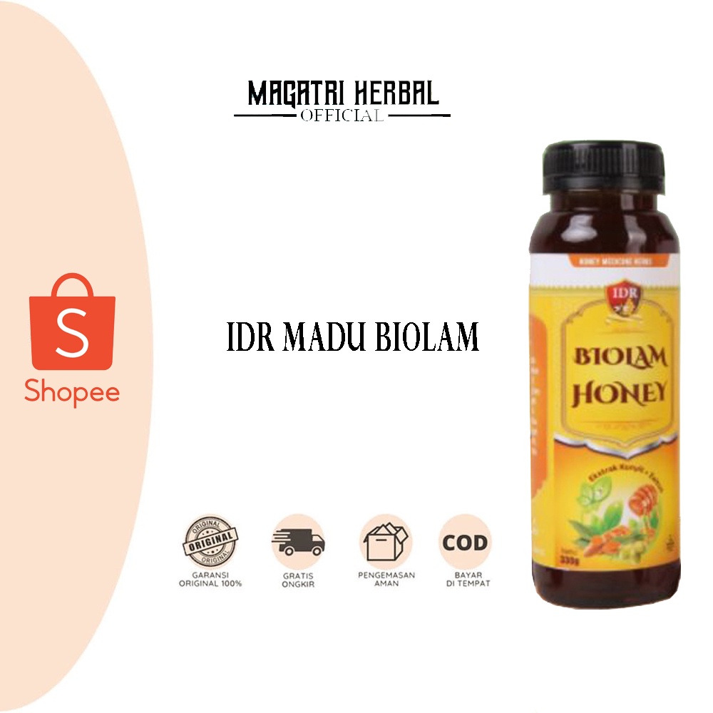 Obat Perut Kembung IDR Madu Biolam