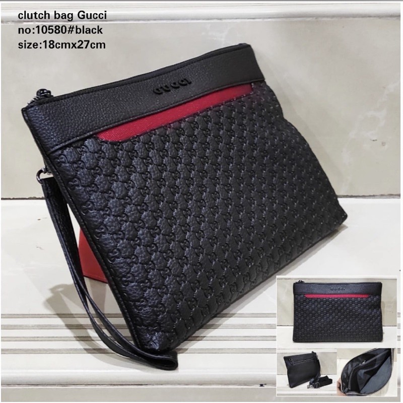 Clutch Gucci premium Quality Tas tangan pria dan wanita handbag import