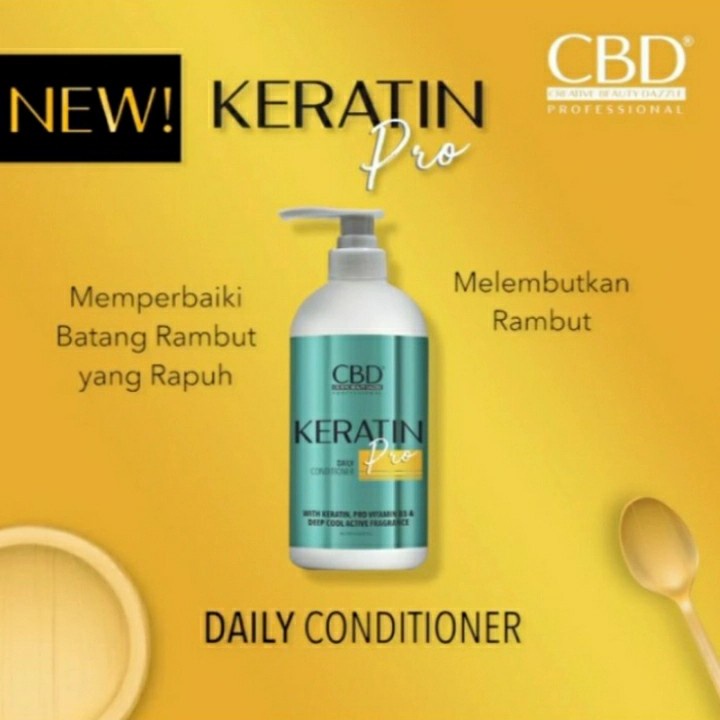 ★ BB ★ CBD Professional Keratin Pro Daily Conditioner - 1000ml - 250ml