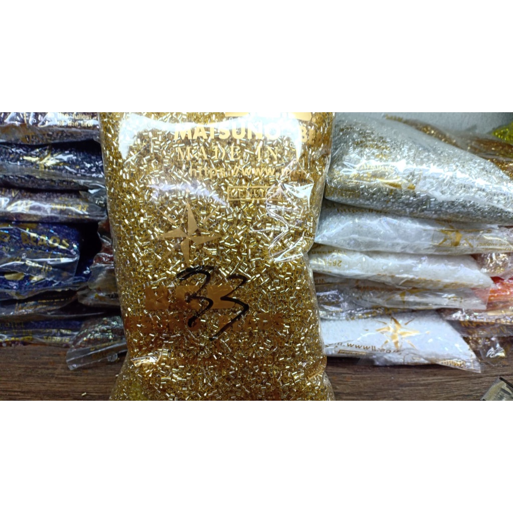 Mote jepang MGB asli payet per 50 gram contoh 4