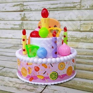 Unik Mainan  kue ulang tahun delicious cake mainan  anak  