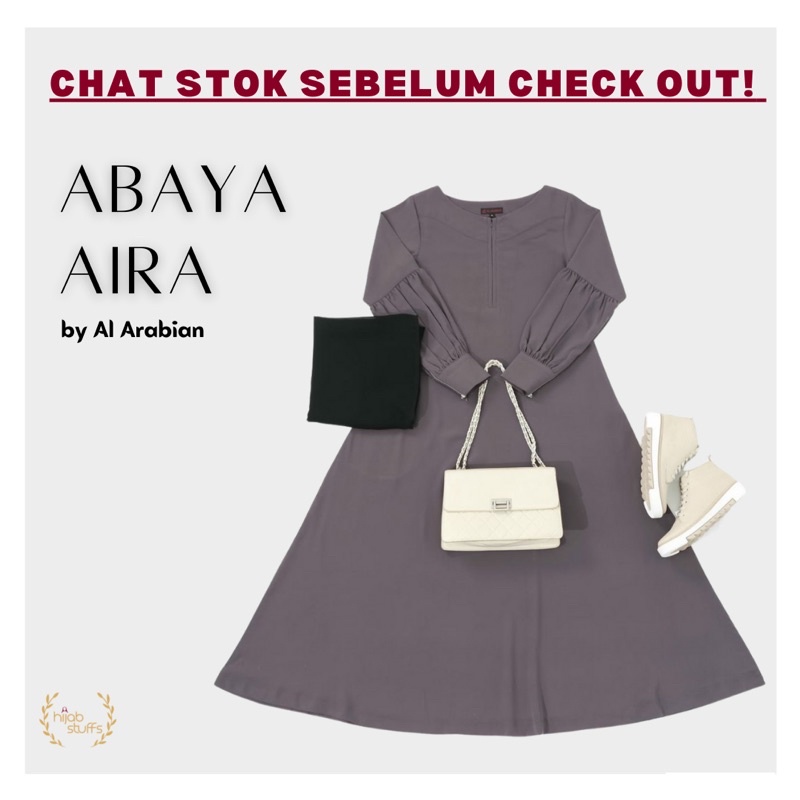 GAMIS AIRA SYAR’I ABAYA AL ARABIAN