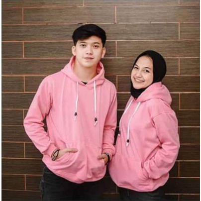 Jaket Couple Pria Wanita Masa Kini Trendy Modis Kembaran Model Baru - Sweater Couple Natural Hoodie