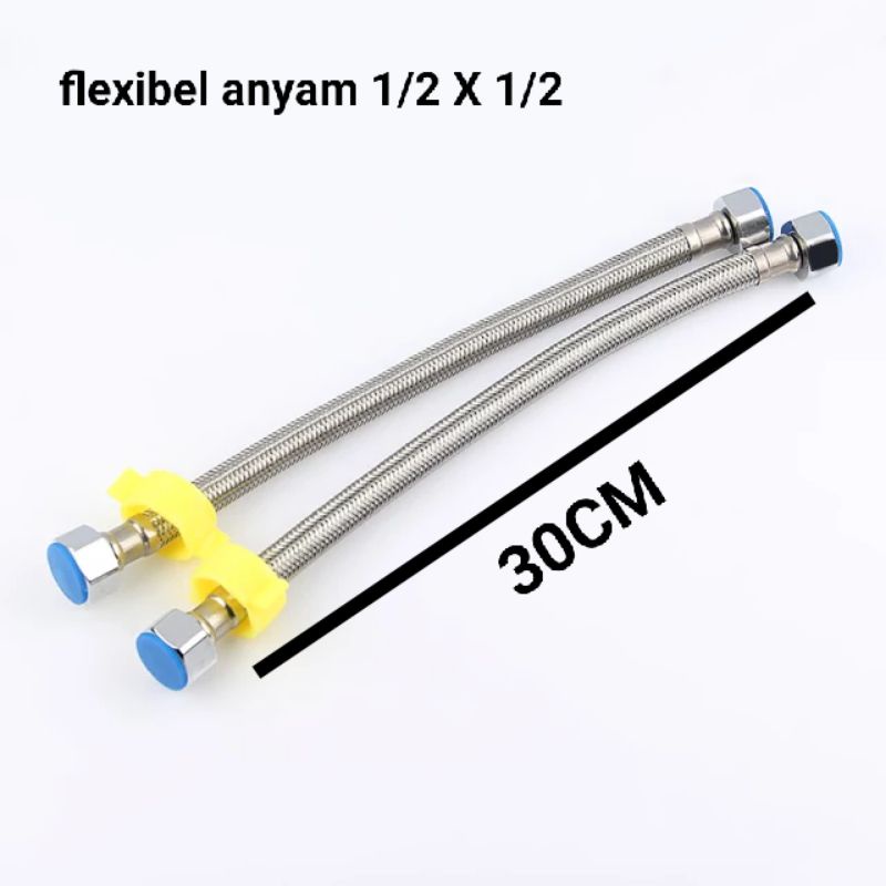 selang flexibel anyam/selang closet dan wastafel/flexibel water heater