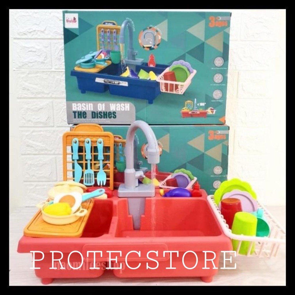 MAINAN WASTAFEL KITCHEN SET ALAT DAPUR MAINAN ANAK WASTAFEL