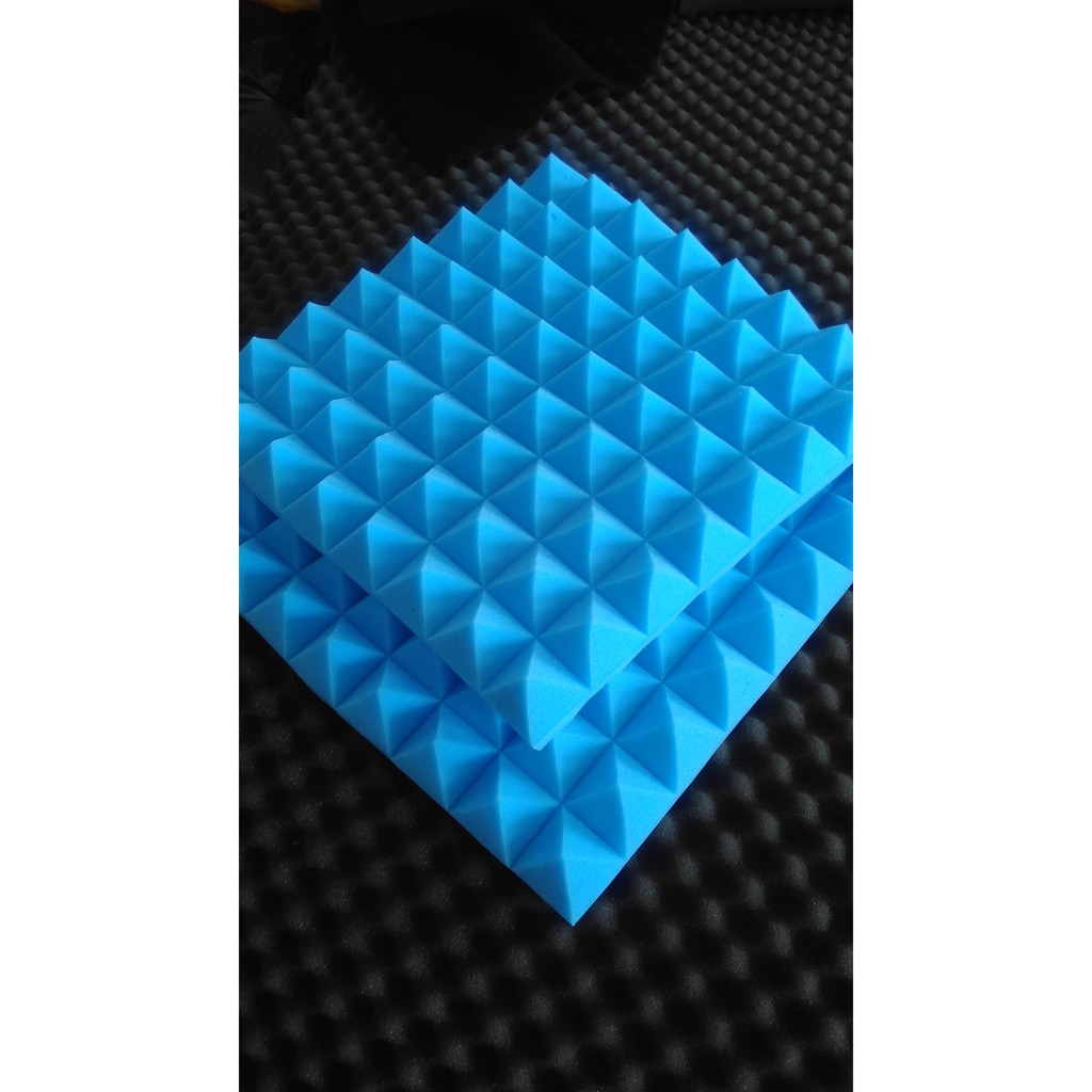 Busa Pyramid Peredam Suara - Acoustik Foam Pyramid 50x50cm