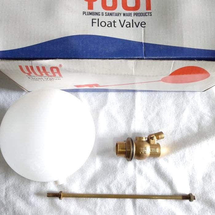 Jual Pelampung Air Yuta 1/2 INCH / Floating Valve Yuta Bola Plastik 1/2