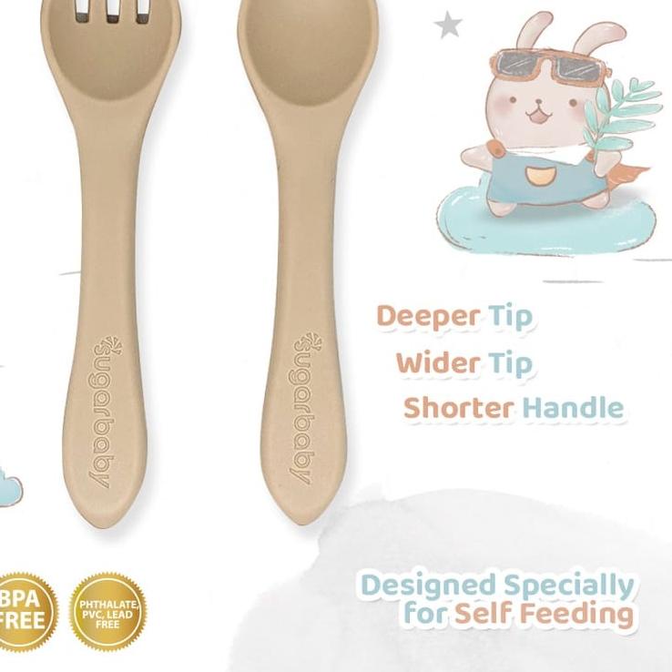 ☏ Sugarbaby Healthy Silicone Bowl (Nature Series) Tempat Makan Bayi Anak Piring Makan BayI ➴