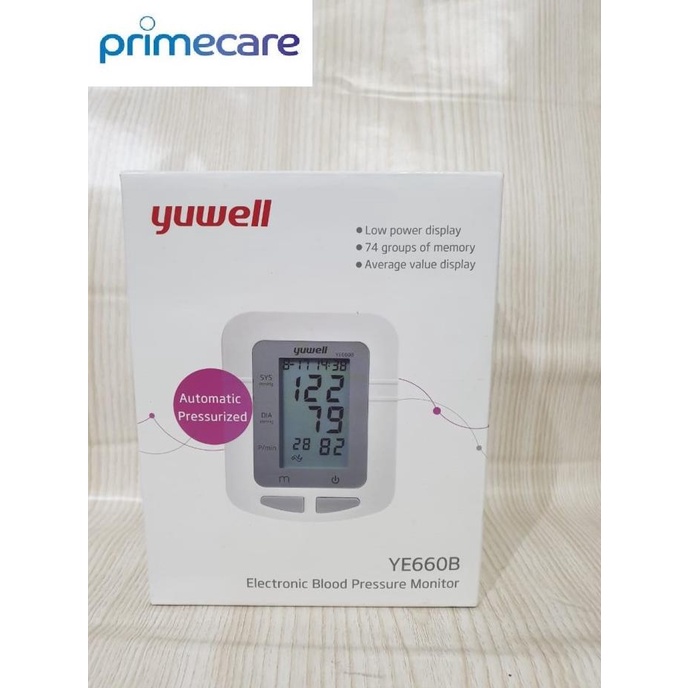 Tensimeter Digital Yuwell Lengan YE660B / Tensi Digital YE660B