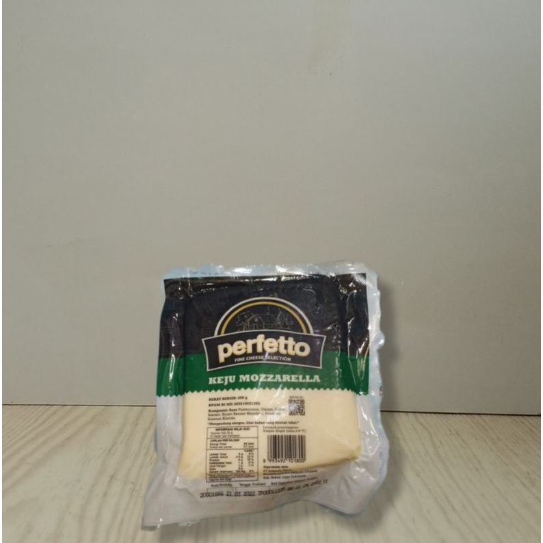 

Keju Perfetto Mozzarella Cheese 250 gr