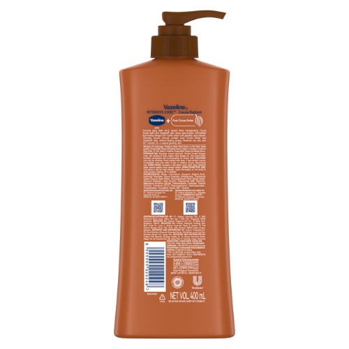 Vaseline Lotion Intensive Care Cocoa Radiant 400ml