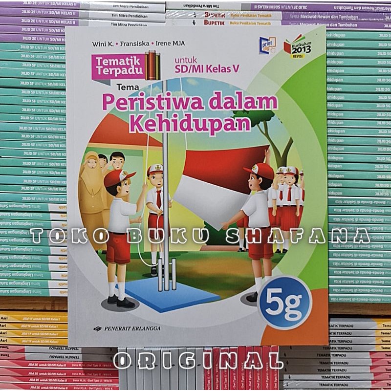 PAKET TEMATIK TERPADU 5F-5I KELAS 5 SD SEMESTER 2 ERLANGGA KURIKULUM 2013 REVISI