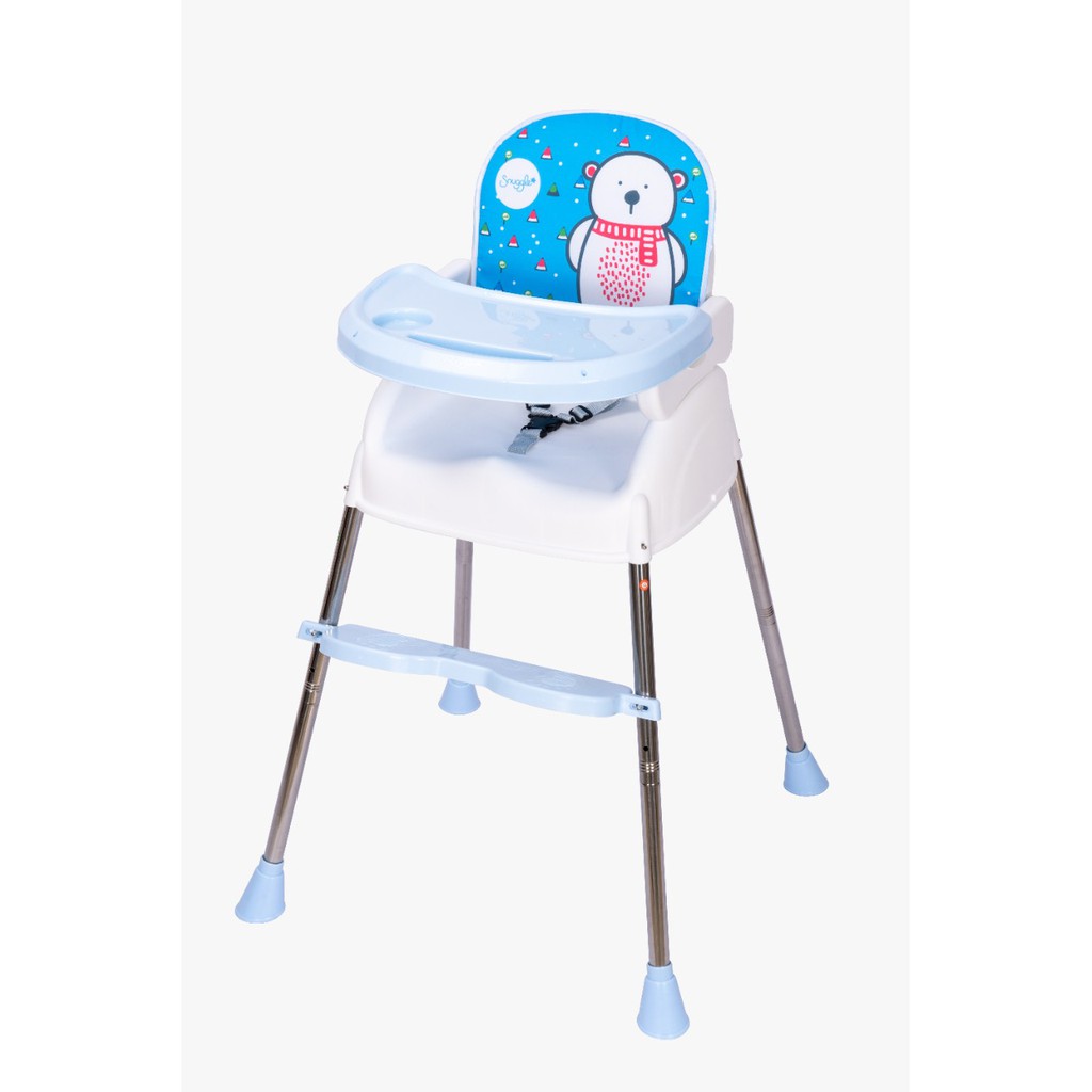 crown snuggle super combination high chair 4 in 1/kursi makan bayi free 2 buah sarung kursi