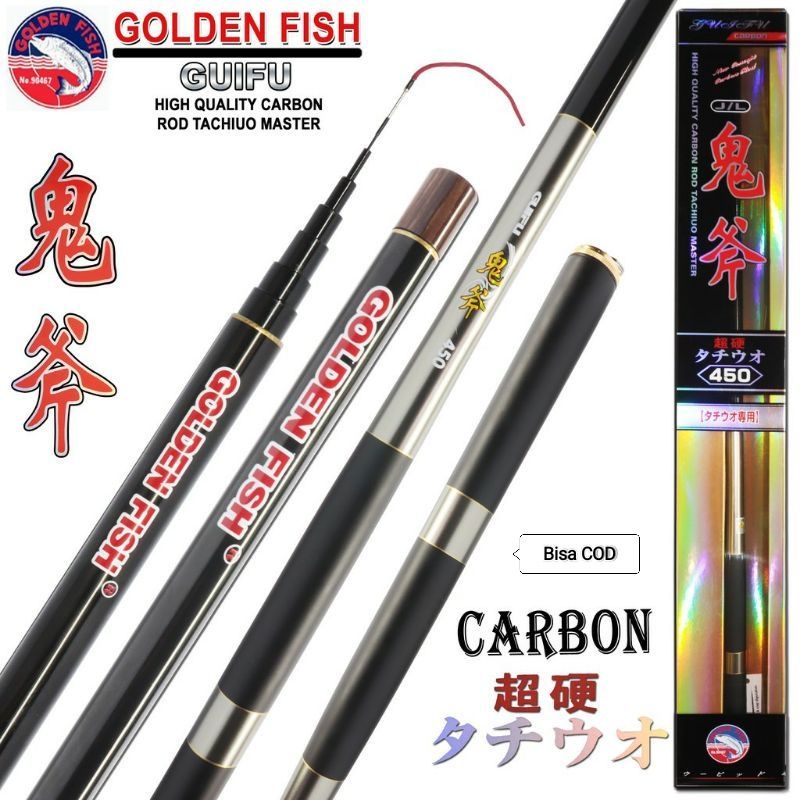 Joran Tegek GoldenFish Guifu 360 450 540 630, Packing Pipa Free