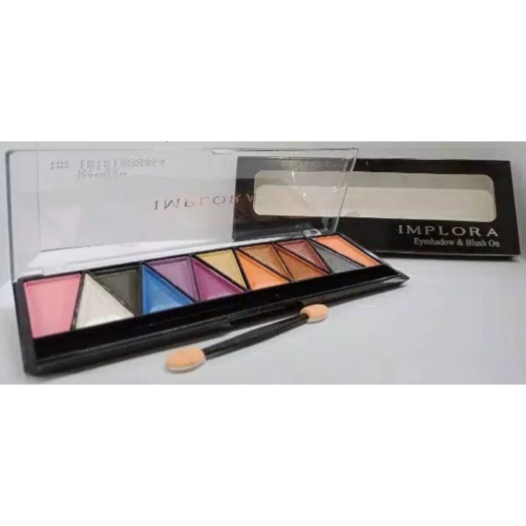 IMPLORA Eyeshadow Palette 7669B / 7669D / 7602 Eye Shadow Girlsneed77