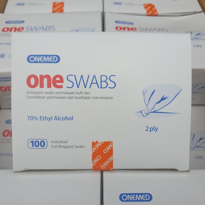 Alkohol Swab Onemed Kapas Alkohol Tisu Alcohol Pads One Swab