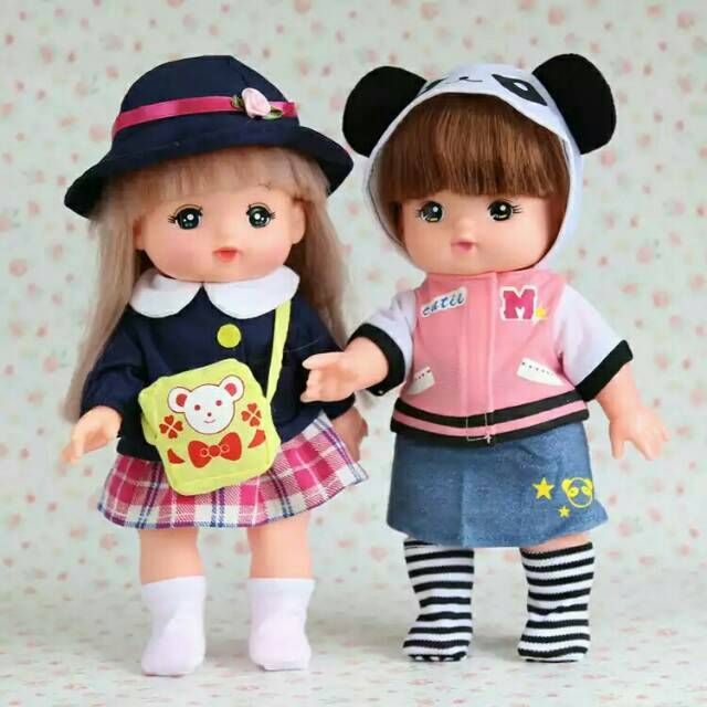 Baju boneka impor mainan mellchan baby alive sips kongsuni mell clothes disney 35cm doll
