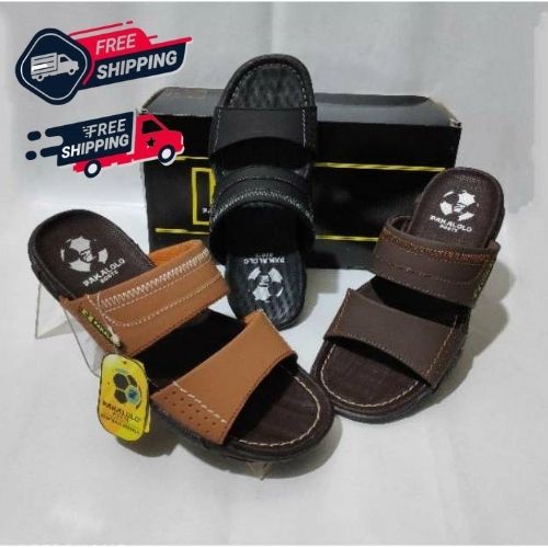 SANDAL SLOP Pakalolo sandal cowok sandal pria sandal kasual sandal balance sandal semi kulit