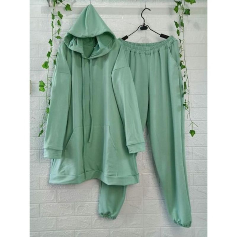 Medina Jumbo Set / Setelan olahraga jumbo /setelan olahraga big size /setelan olahraga ld 120-130cm